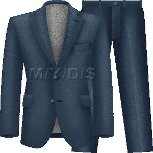 スーツ（ジャケット＆パンツ）のイラスト／無料素材集（条件付）
