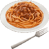 スパゲティ・ミートソース・あいこん