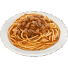 スパゲティ・ミートソース・あいこん