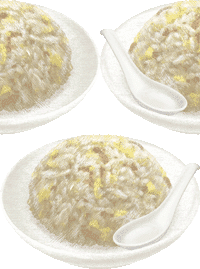 チャーハンの壁紙／非営利無料イラスト