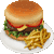 ハンバーガー／アイコン