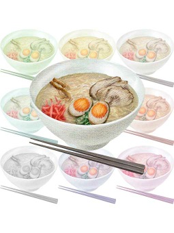 ポスカ・とんこつラーメン／条件付フリー素材