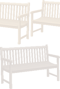 長椅子の壁紙／条件付きフリー画像