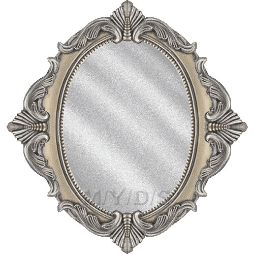 壁掛け鏡のイラスト／条件付フリー素材集