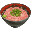 ネギトロ丼・あいこん