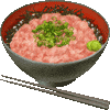 ねぎとろどんのあいこん