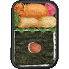 海苔弁当・あいこん