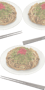 焼きそばの壁紙／非営利無料イラスト