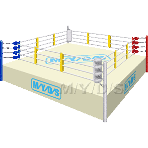 格闘技のリングのイラスト／無料素材集（条件付）
