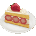 イチゴショートケーキ・アイコン