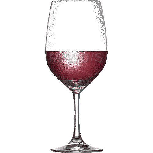 ワイングラス（赤ワイン）のイラスト／条件付フリー素材集