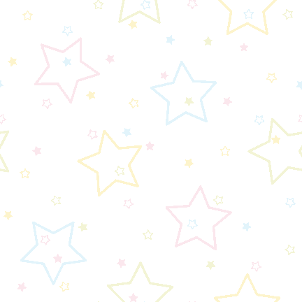 大小星柄のイラストパターン