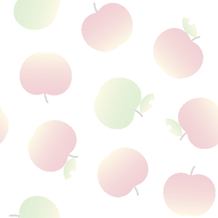 りんご飛び柄の背景画像