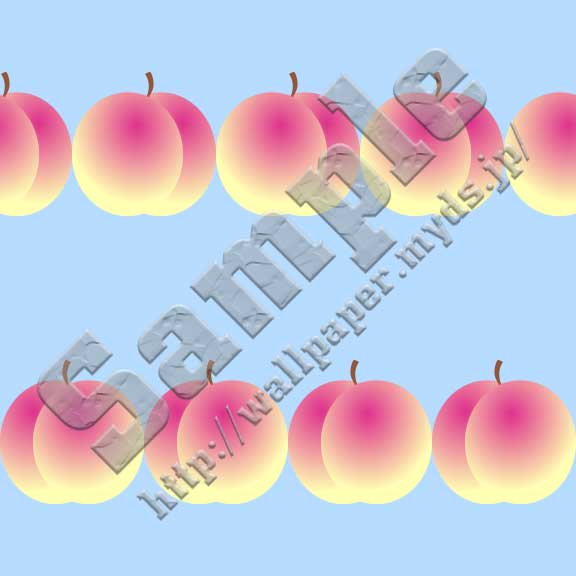 桃ぼーだーの壁紙サンプル