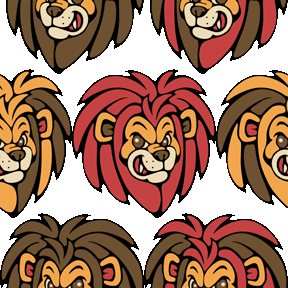344 赤毛のライオンの携帯壁紙