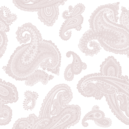 411 エンジ系ペーズリー＞ペズリー（中）のテキスタイル図案／非商用無料イラスト