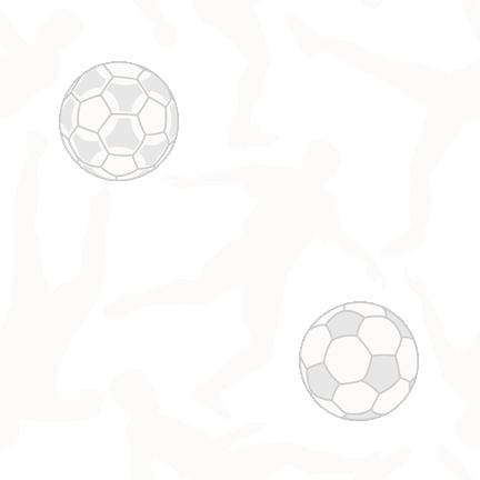 サッカープレイヤーとサッカーボールの背景画像